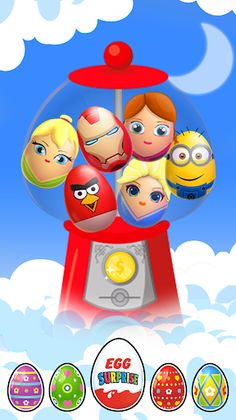 Surprise Eggs: Pop It Toys 3D - Screenshot 1