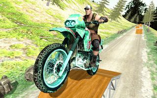 Wrestlers Moto Stunts Racer - Screenshot 2