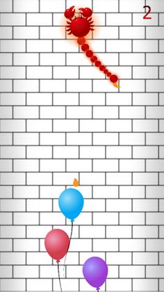 Scorpion VS ballons - Screenshot 2