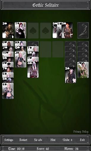 Gothic Solitaire - Screenshot 3