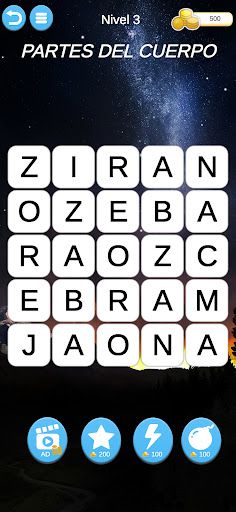 Juego Mental Palabras - Screenshot 2