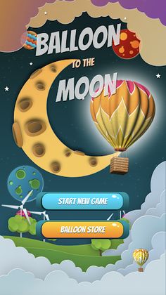 Balloon To Moon - Screenshot 1