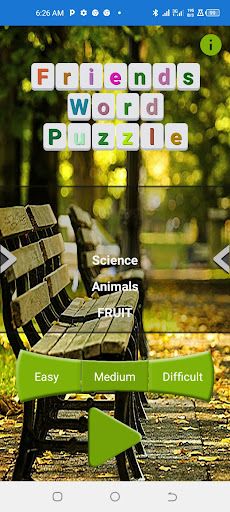 Friends Word Puzzle - Screenshot 1