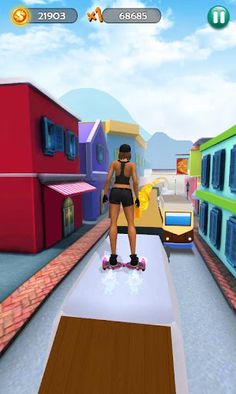 Hoverboard Surfers 3D - Screenshot 1