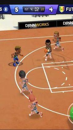Slam Dunk Hoop Basketball Race - Screenshot 4