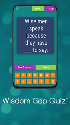 WISDOM GAP QUIZ - Screenshot 4