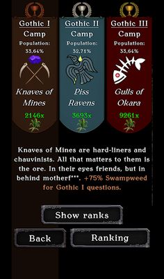 Gothic Quiz - Screenshot 1