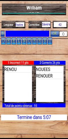 Les mots - Screenshot 2