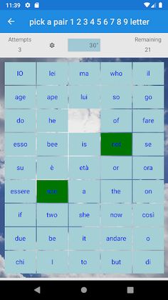 Multi Language Pick A Pair - Screenshot 2
