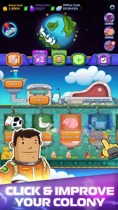 Endless Colonies: Idle Tycoon - Screenshot 2