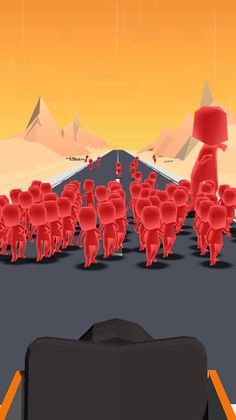 Escape crowd 3D - Screenshot 3