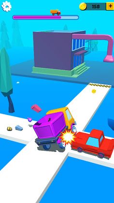 Trash Truck - Screenshot 2