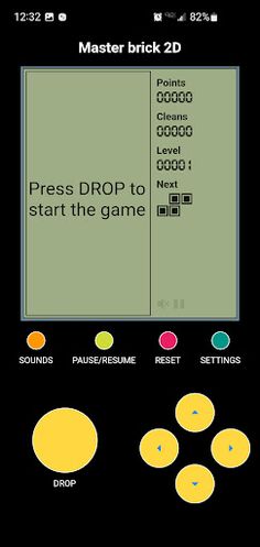 Master Brick 2D - Brick Game - Screenshot 2