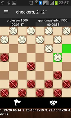 Checkers online - Screenshot 1