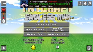 TNTCraft Endless Run - Screenshot 1