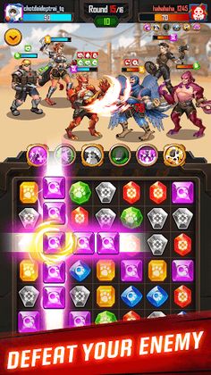 The Wasted Lands: Match-3 RPG - Screenshot 1