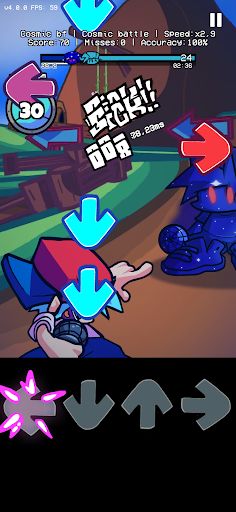 FNF Super Funkin Galaxy Mod - Screenshot 3