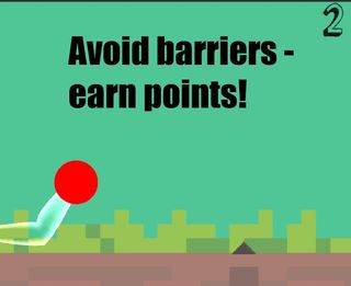 Flappy Ball Pixel 2D - Screenshot 1