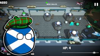 POLANDBALL - BALLS ON DEFENSE - Screenshot 3