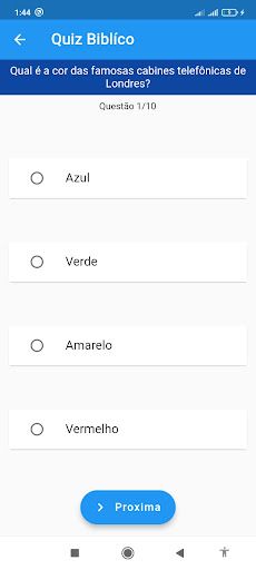 Passa Tempo Quiz Conhecimentos - Screenshot 2