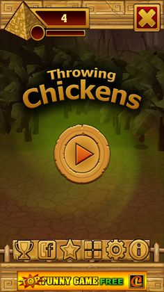 Throwing Chickens - Screenshot 1