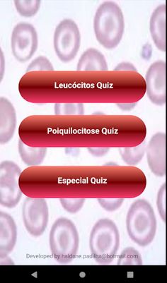 HemoQuiz: Quiz Hematologia - Screenshot 1