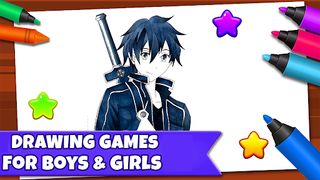 SWORD ART coloring  book - Screenshot 1