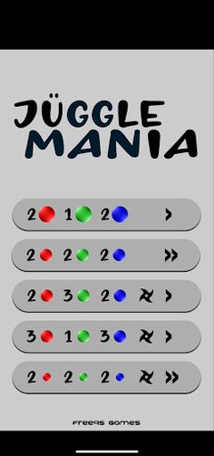 Juggle Mania - Screenshot 1