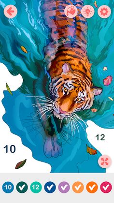 Relaxing Color Paint by Number - Screenshot 2