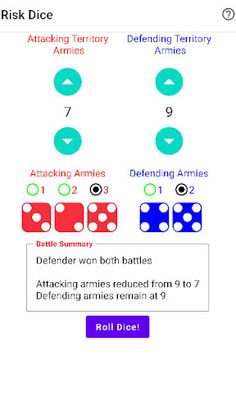 Risk Dice - Screenshot 3