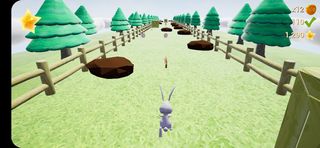 Rabbit Gold Runner - Screenshot 2