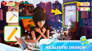 Dream Home Design: Match 3 - Screenshot 1
