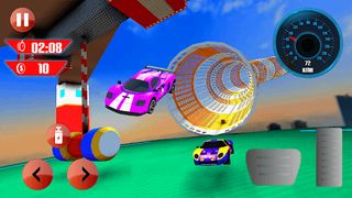 Superhero Car Stunts GT Racing - Screenshot 1