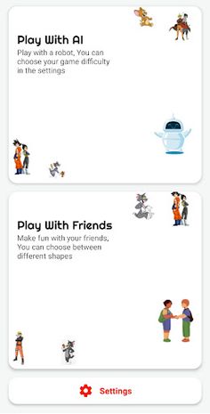 ANIME TIC TAC TOE - Screenshot 1