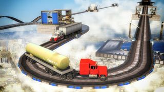 Impossible 18 Wheeler Truck Dr - Screenshot 2