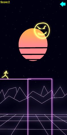 Neon Stickman Hero Bridge - Screenshot 4