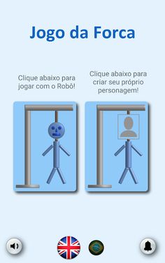 Jogo da Forca Português Inglês - Screenshot 1