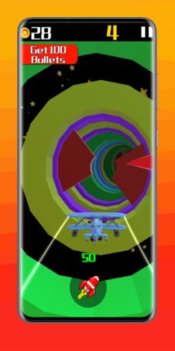 Crazy Plane: Tunnel Run Spin - Screenshot 3