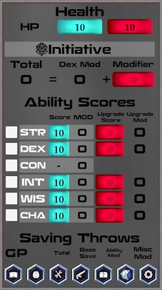 Star Explorer Character Sheet - Screenshot 4
