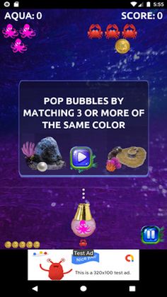 Bubble Water Life - Screenshot 2