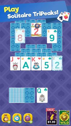 Theme Solitaire: Tripeaks Game - Screenshot 3