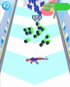 Crowd Bank Robbery 3D - Screenshot 2