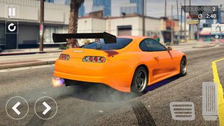 Fun Car Racing Supra Simulator - Screenshot 1