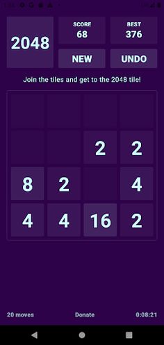 M2048 - Screenshot 1