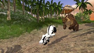 Skunk Simulator-Raccoon Games - Screenshot 2