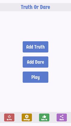 Truth Or Dare: (A Game for tee - Screenshot 2