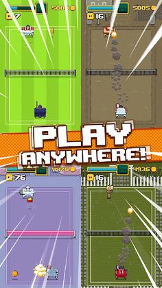 Timber Tennis - Screenshot 2