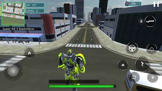 Police Robot Truck Transformer - Screenshot 1