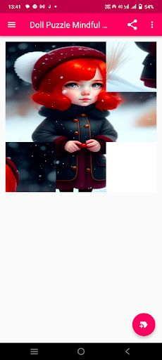 Doll Puzzle Mindful Solve Game - Screenshot 1