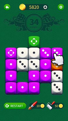 Dice Magic - Puzzle Game - Screenshot 1